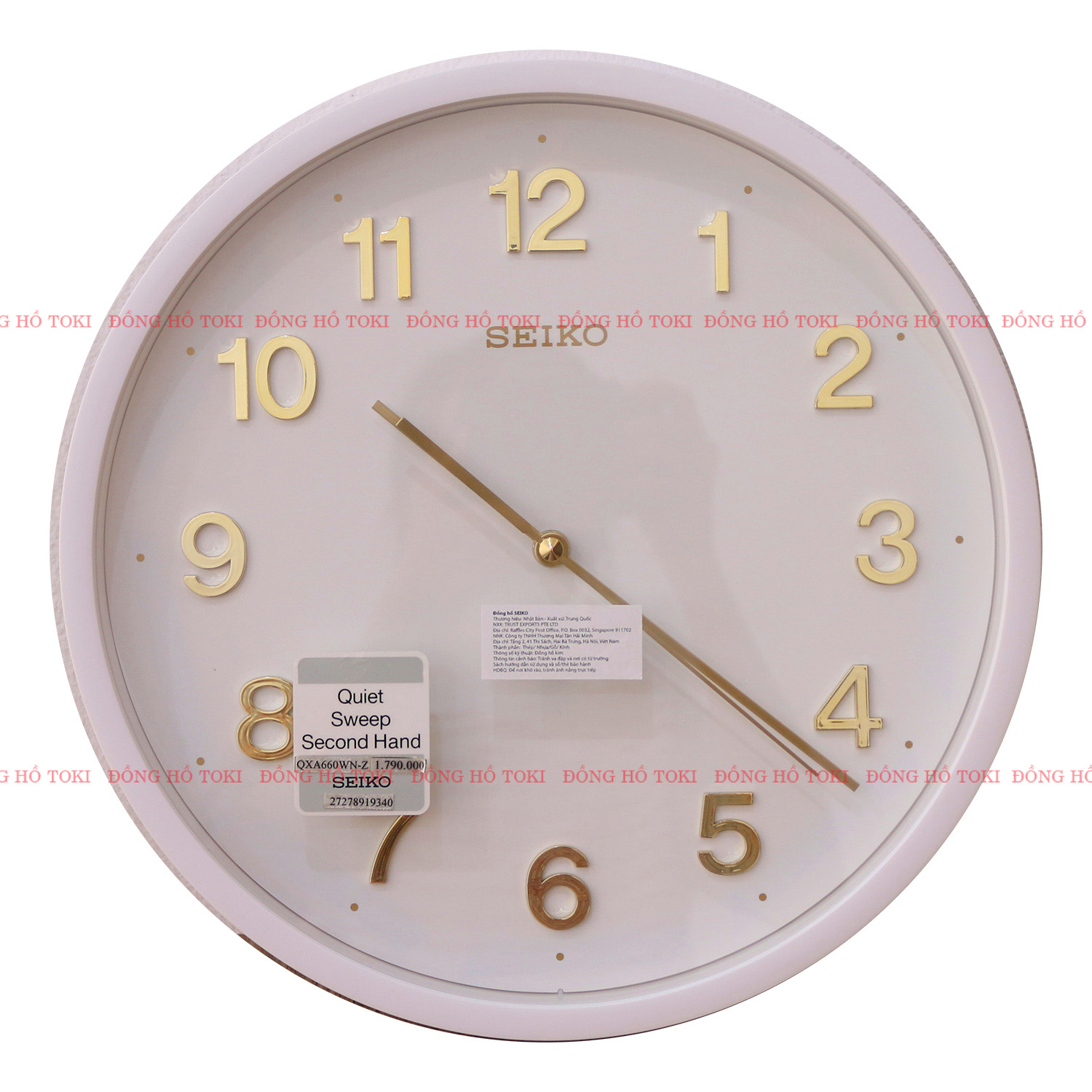 Đồng hồ treo tường Seiko, RHYTHM chính hãng chất lượng, giá rẻ